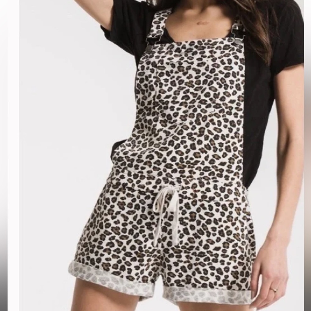 Z Supply leopard overalls